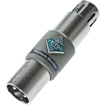 TritonAudio Phantom Power Blocker Connector
