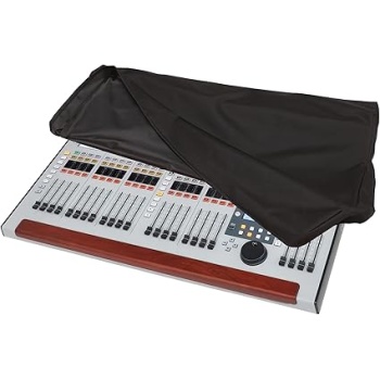 DigitalDeckCovers Premium Dust Cover for BEHRINGER WING 48-Channel Digital Mixer – Water-Resistant, Anti-Static, Heavy-Duty Black Fabric Protector by DigitalDeckCovers