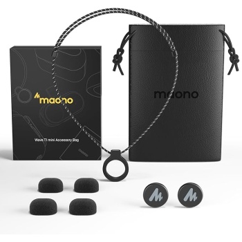 MAONO Wave T1 Mini Wireless Lavalier Microphone Accessories