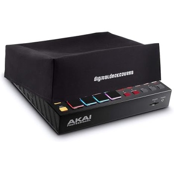 DigitalDeckCovers Akai Professional MPC One/MPC One + Dust Cover Protector [Water Resistant, Antistatic, Black Premium Fabric] by DigitalDeckCovers