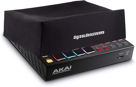 DigitalDeckCovers Akai Professional MPC One/MPC One + Dust Cover Protector [Water Resistant, Antistatic, Black Premium Fabric] by DigitalDeckCovers