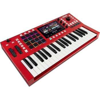 Akai Professional MPC Key 37 Standalone Production Synthesizer, Drum Machine, MIDI Keyboard, with Wi-Fi, Bluetooth, Touchscreen, Plug-ins, and Native Instruments Integration