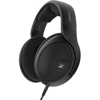 Sennheiser HD 560S Open-Back Over-Ear Wired Headphones – Neutral, Natural Sound for Music, Gaming, and Content Creation, Black