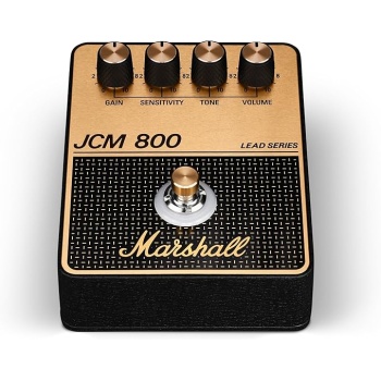 Marshall JCM800 Overdrive/Distortion Pedal - Black and Gold