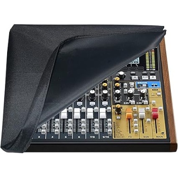 DigitalDeckCovers Dust Cover Compatible With Tascam Model 12 Digital Multitrack Recorder [Antistatic, Water Resistant, Premium Black Fabric, Protector]