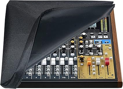 DigitalDeckCovers Dust Cover Compatible With Tascam Model 12 Digital Multitrack Recorder [Antistatic, Water Resistant, Premium Black Fabric, Protector]