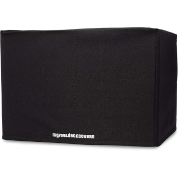 Vacuum Sealer Cover for VacMaster VP210, VP215 – Heavy Duty Dust Protector by DigitalDeckCovers – Water-Resistant, Anti-Static, Black Fabric Sleeve (14.25x20x15")
