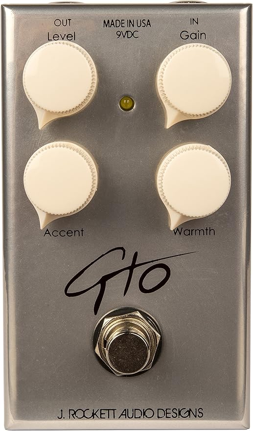 J. Rockett Audio Designs Tour Series GTO Guthrie Trapp Overdrive Guitar Effects Pedal