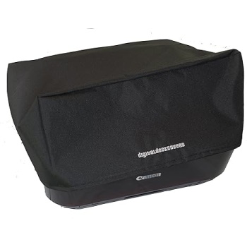 DigitalDeckCovers Printer Dust Cover for Canon Pixma MX722 / MX922 / MX925 / MX926 Printers [Antistatic, Water Resistant, Heavy Duty Fabric, Premium Protector, Dust-Proof, Black]