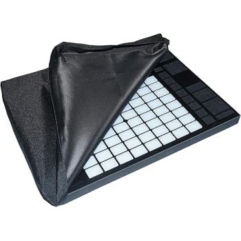 DigitalDeckCovers Ableton Push 2 Controller Dust Cover Protector [Water Resistant, Antistatic, Black Premium Fabric] by DigitalDeckCovers